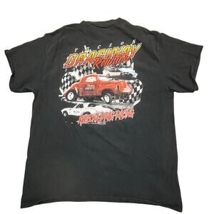 Vintage Style Men L Tucson Dragway Reunion‎ 2019 Arizona Drag Racing Car Shirt